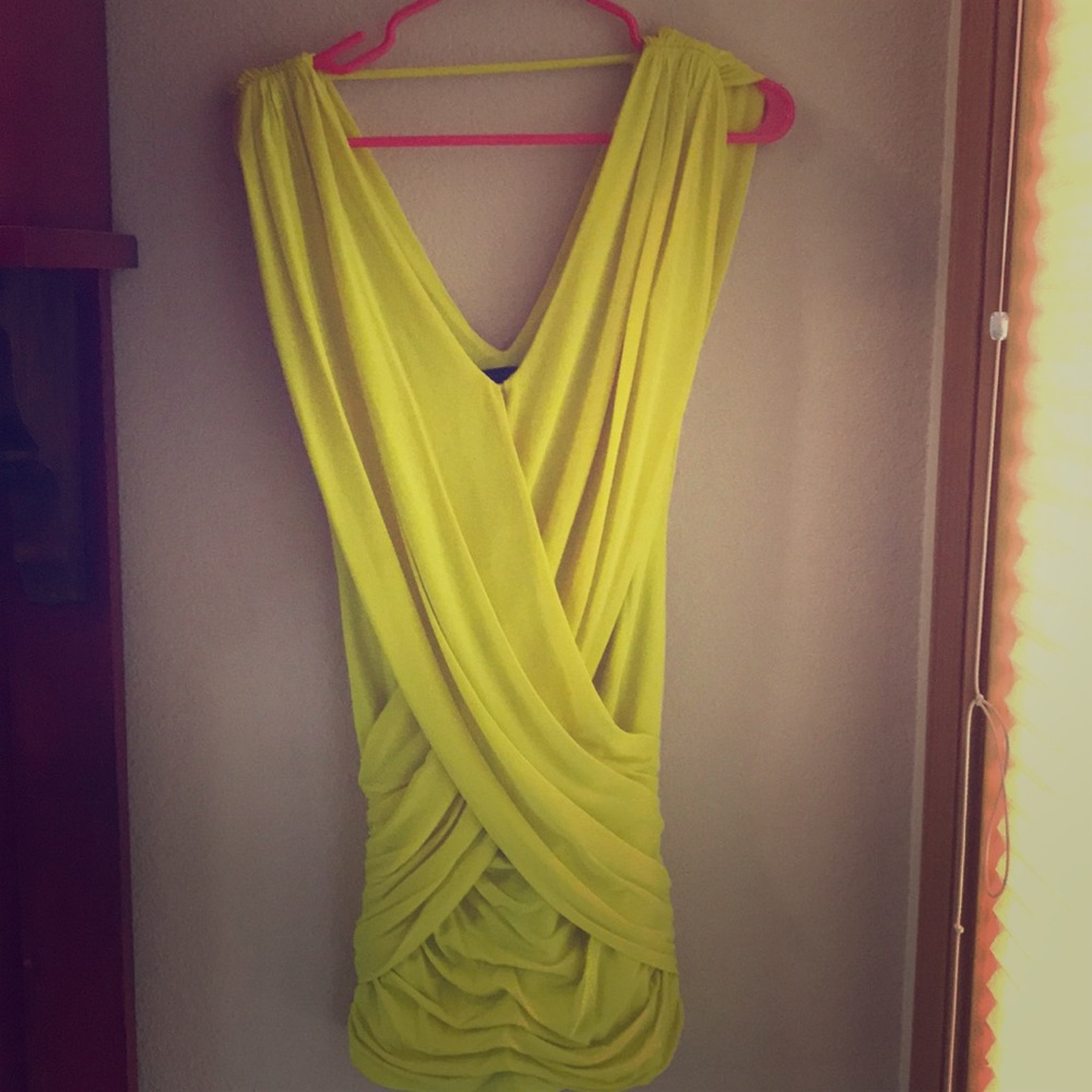 Neon sexy dress